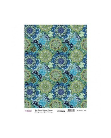 PİRİNÇ DEKOPAJ 29*42 CM MODEL 669