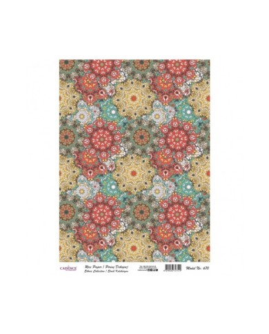 PİRİNÇ DEKOPAJ 29*42 CM MODEL 670