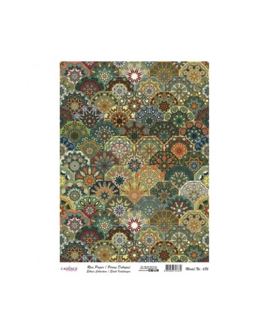 PİRİNÇ DEKOPAJ 29*42 CM MODEL 686