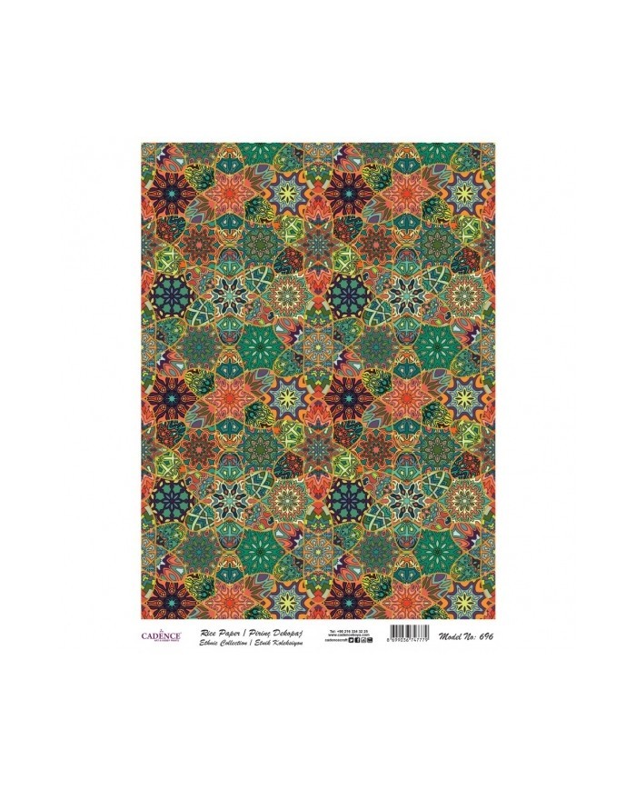 PİRİNÇ DEKOPAJ 29*42 CM MODEL 696