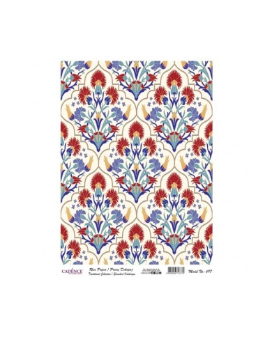 PİRİNÇ DEKOPAJ 29*42 CM MODEL 697