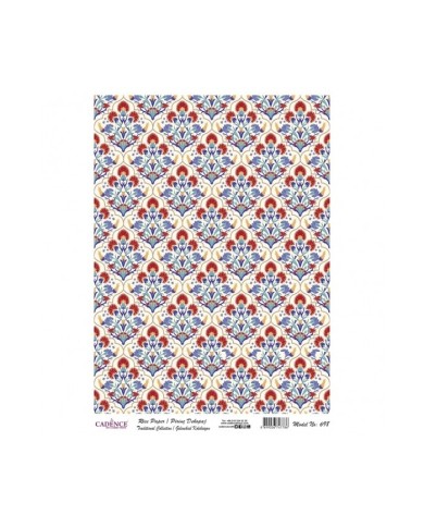 PİRİNÇ DEKOPAJ 29*42 CM MODEL 698