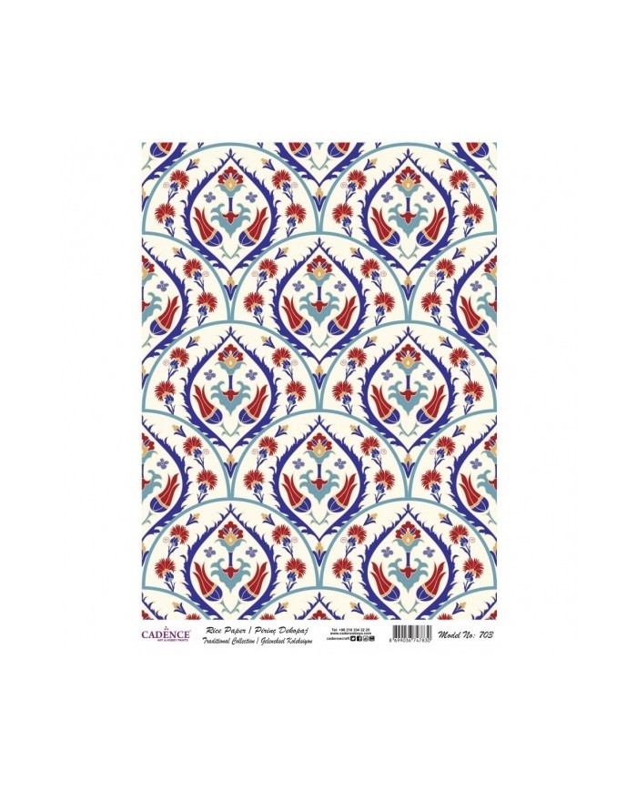 PİRİNÇ DEKOPAJ 29*42 CM MODEL 703