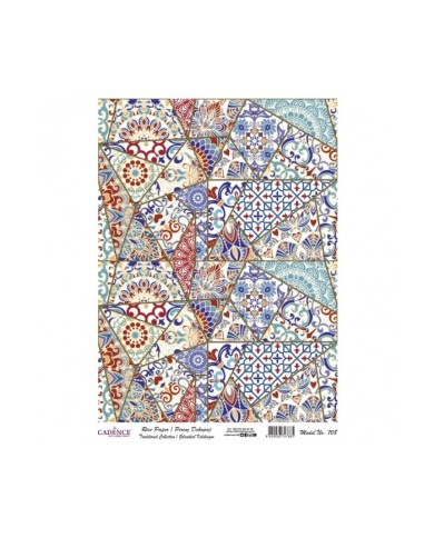 PİRİNÇ DEKOPAJ 29*42 CM MODEL 708