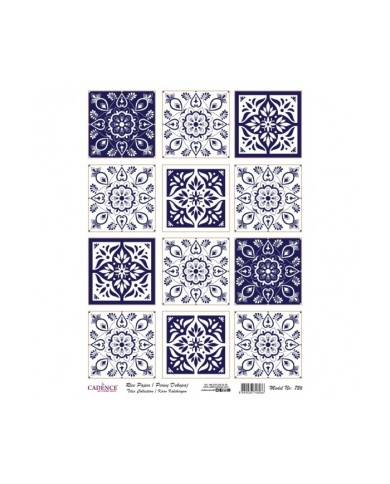 PİRİNÇ DEKOPAJ 29*42 CM MODEL 726