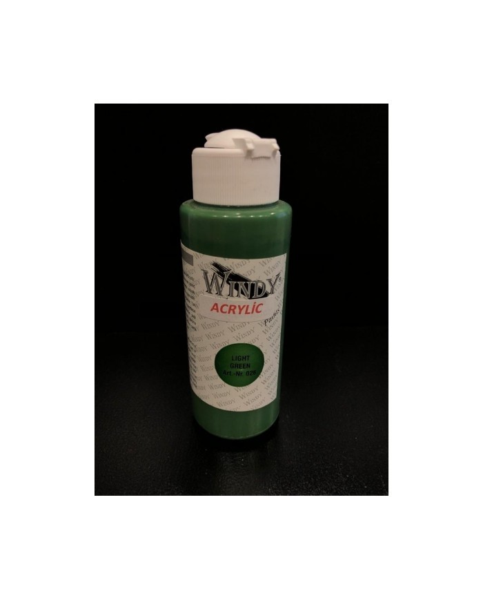 WİNDY AKRİLİK BOYA - AÇIK YEŞİL 70 ML