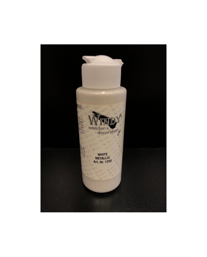WİNDY METALİK BOYA - İNCİ BEYAZI 70 ML