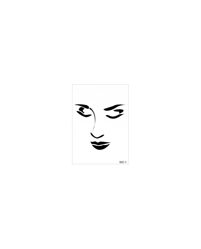 WC11 WOMAN COLLECTİON A4 STENCIL