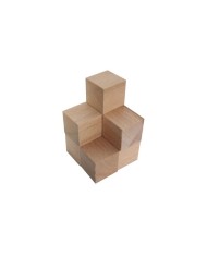 DA21 KÜP KAYIN AĞACI 3 cm 1adet