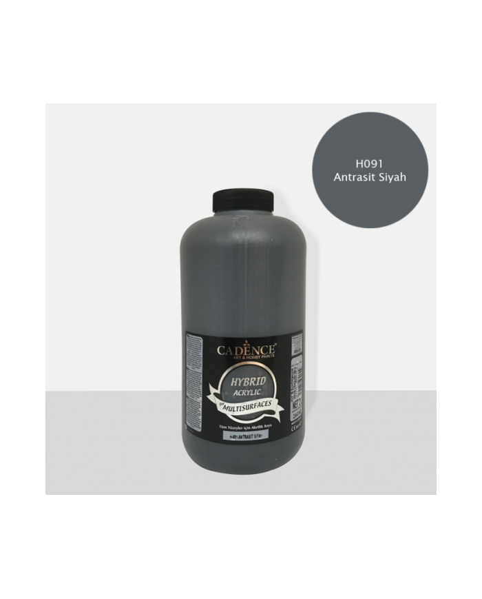 OPAK MULTİSURFACE (HYBRİD) BOYA 2 LİTRE H091 ANTRASİT SİYAH