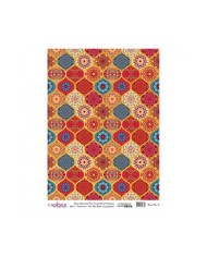 DESENLİ ALTIN VARAK PİRİNÇ DEKOPAJ 30*42 CM MODEL 018