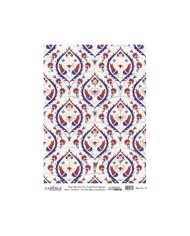 DESENLİ GÜMÜŞ VARAK PİRİNÇ DEKOPAJ 30*42 CM MODEL 037