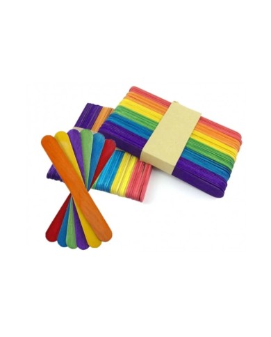 DİL ÇUBUĞU 50'Lİ PAKET RENKLİ