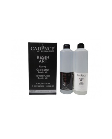 CADENCE RESİN ART ŞEFFAF EPOKSİ 750ML TAKIM