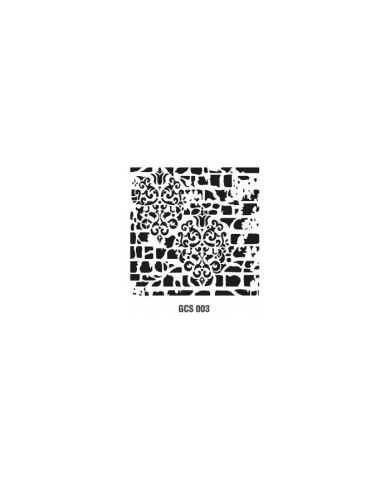 GRUNGE CTENCIL 45*45 CM GCS 003