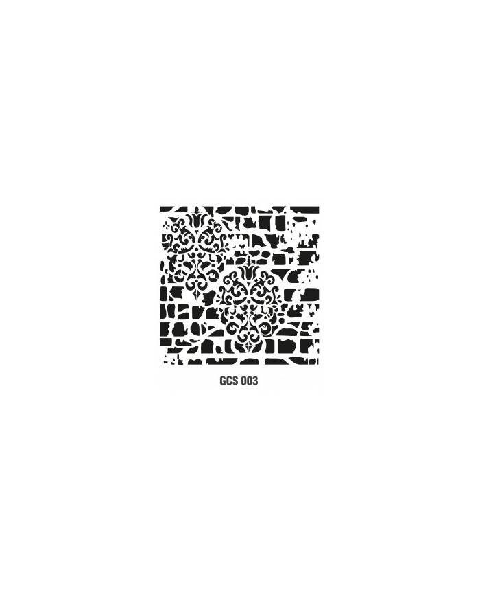 GRUNGE CTENCIL 45*45 CM GCS 003