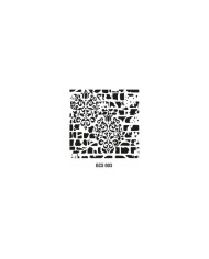 GRUNGE CTENCIL 45*45 CM GCS 003