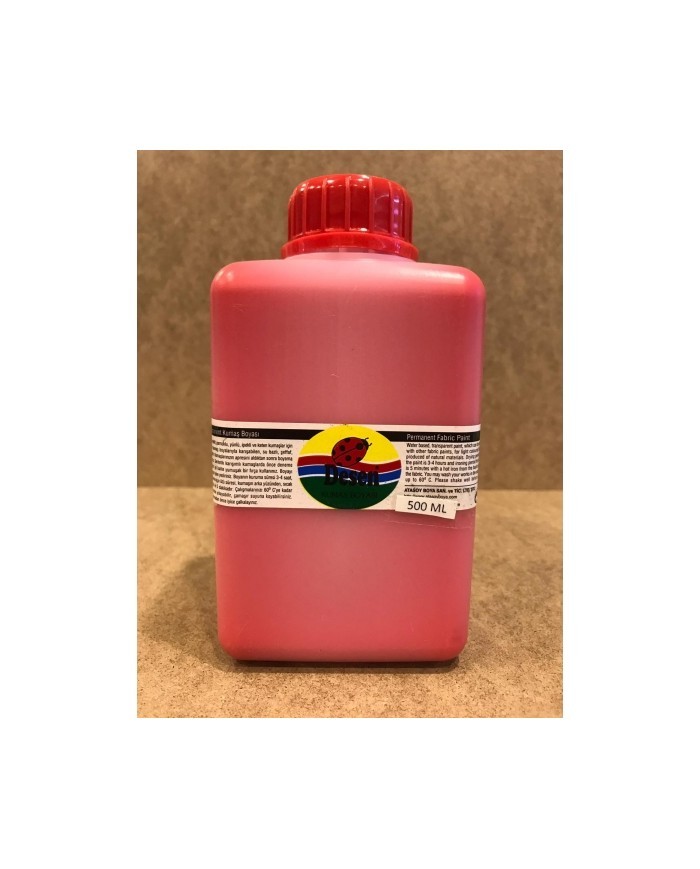 DESEN KUMAŞ BOYASI BAYRAK KIRMIZI 500 ML