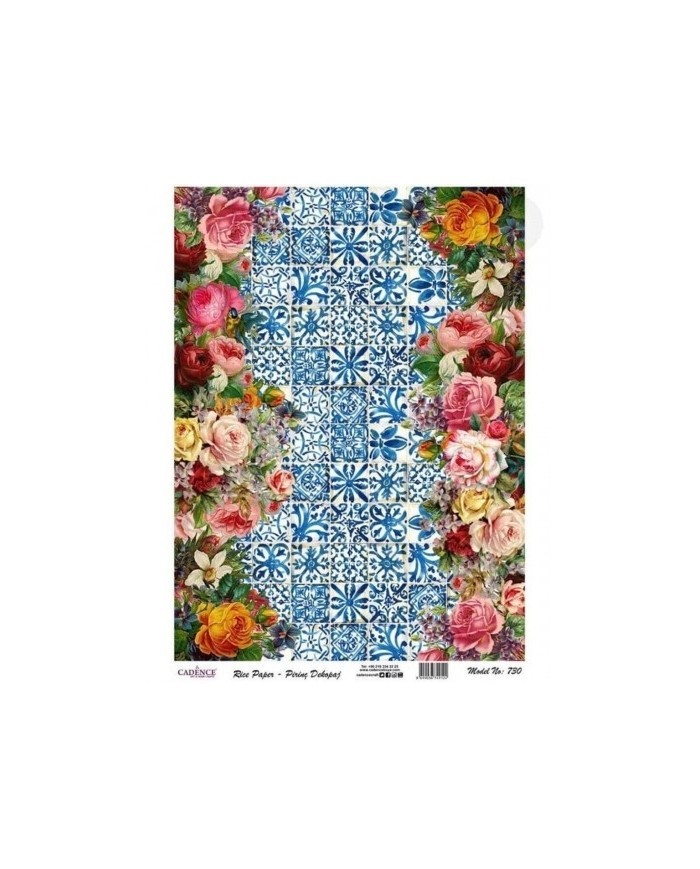 PİRİNÇ DEKOPAJ 29*42 CM MODEL 730