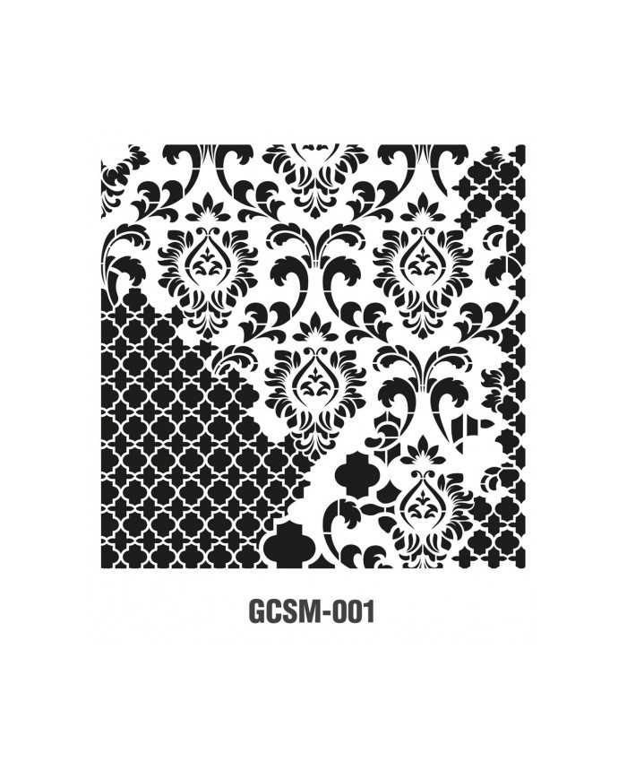 GRUNGE STENCIL MİNİ GCSM-001 25X25