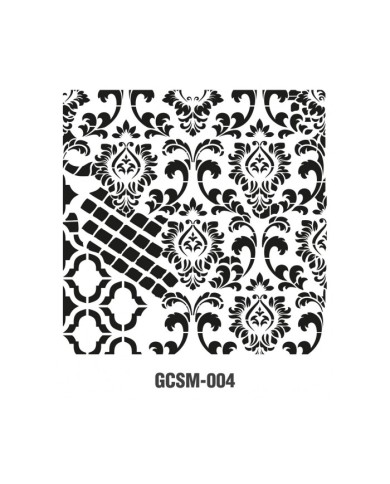 GRUNGE STENCIL MİNİ GCSM-004 25X25