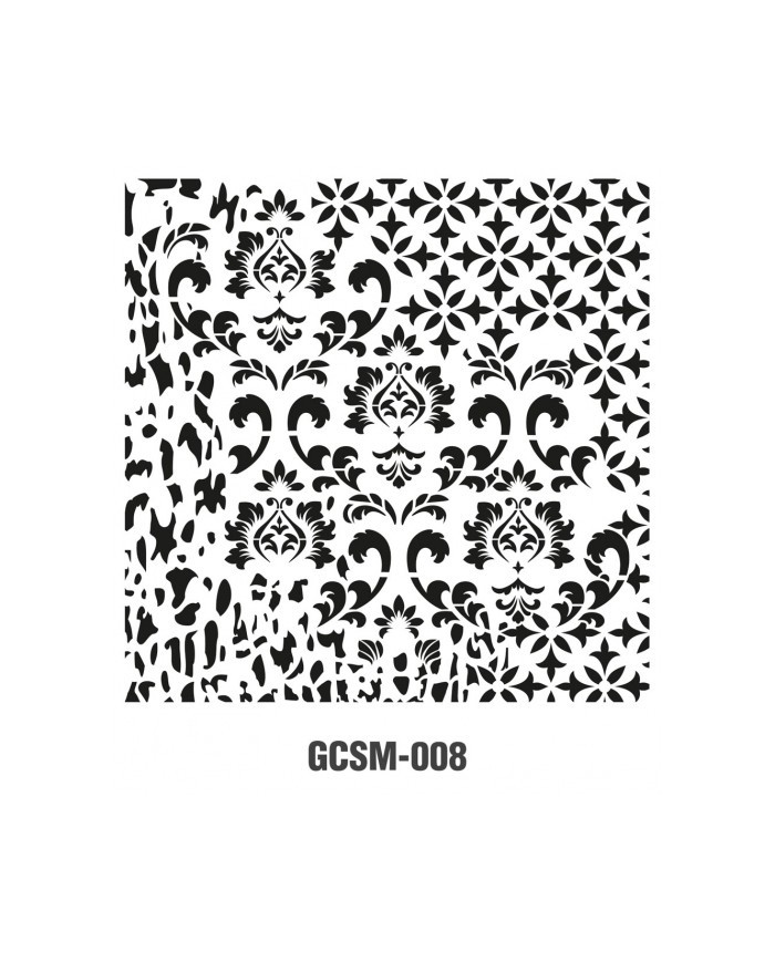 GRUNGE STENCIL MİNİ GCSM-008 25X25