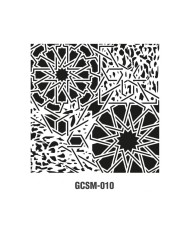 GRUNGE STENCIL MİNİ GCSM-010 25X25