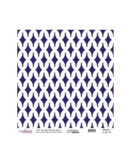 Model K037 Dünya'nın Mavi Tonları Pirinç Kağıt Dekopaj 60x62