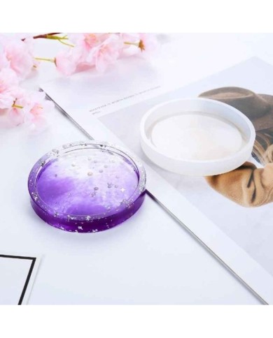 Yuvarlak Reçine Epoksi Kalıp Bardak Altı Büyük Boy 10 cm -Kod:48