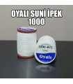 4 Katlı Suni İpek Oya İpleri - 1000 Beyaz