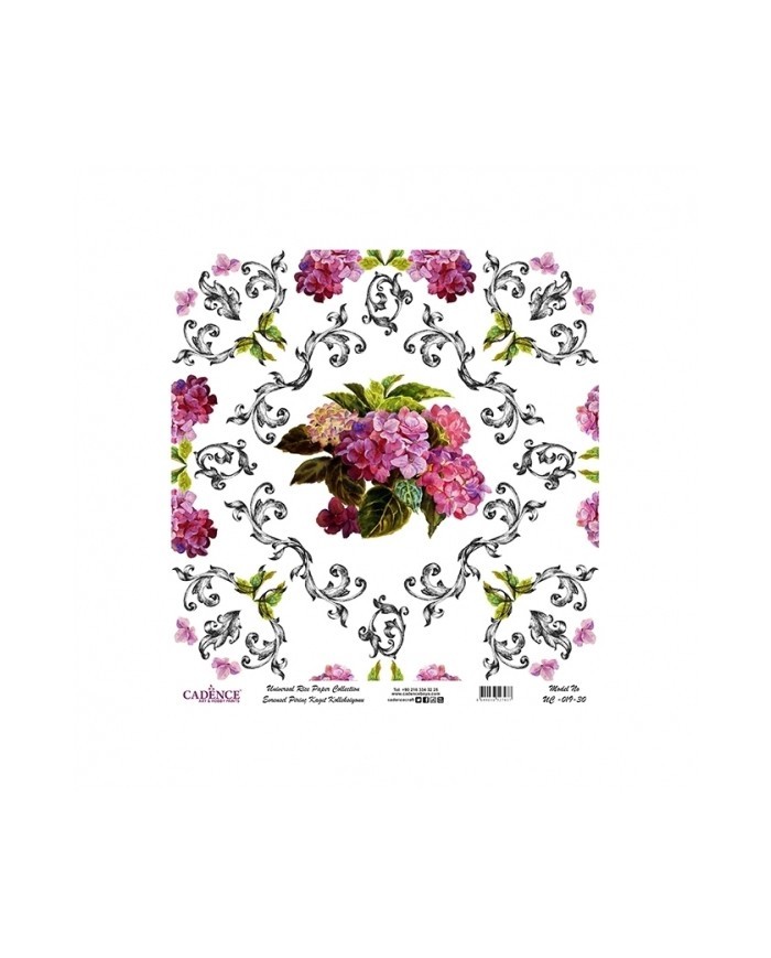 Model UC019 Evrensel Pirinç Kağıt Koleksiyonu 60x62