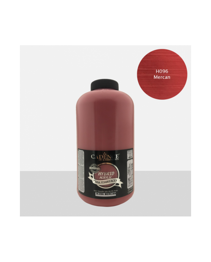 OPAK MULTİ SURFACE (HYBRİD) BOYA 2 LT. H096 - MERCAN