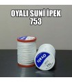 4 Katlı Suni İpek Oya İpleri - 753