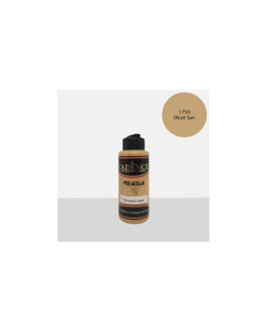 PREMİUM AKRİLİK BOYA OKSİT SARI 70 ML. - 1750
