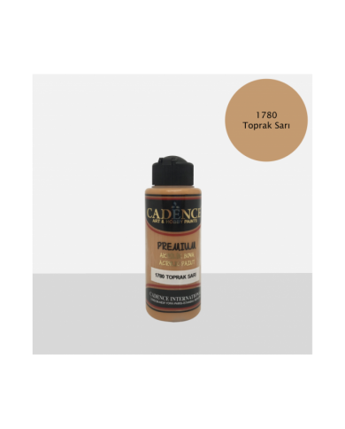 PREMİUM AKRİLİK BOYA TOPRAK SARI 70 ML. - 1780
