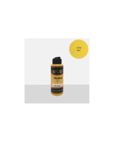 PREMİUM AKRİLİK BOYA SARI 70 ML. - 7370