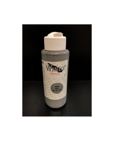 WİNDY AKRİLİK BOYA - KOYU GRİ 70 ML