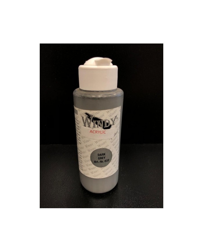 WİNDY AKRİLİK BOYA - KOYU GRİ 70 ML