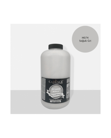 OPAK MULTİSURFACE (HYBRİD)BOYA 2 LİTRE H074- SOĞUK GRİ
