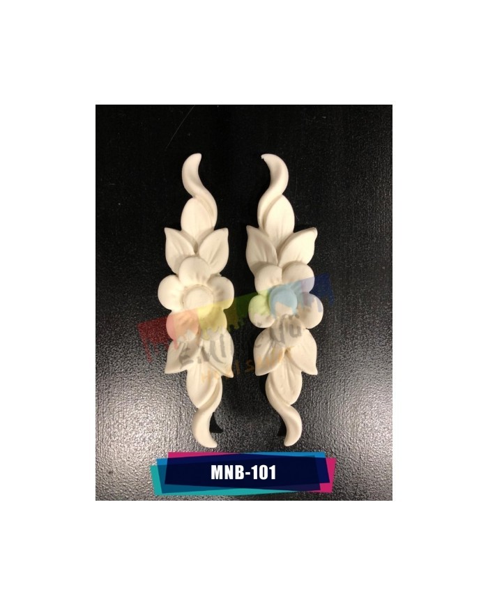 MİNYATÜR PAPATYALI UZUN BORDÜR MNB-101