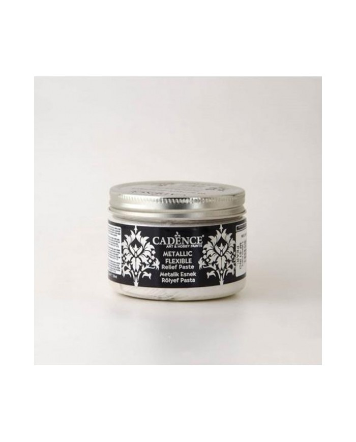 CADENCE METALİK ESNEK RÖLYEF PASTA İNCİ 150 ML