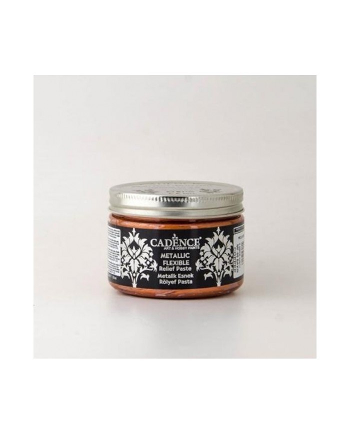 CADENCE METALİK ESNEK RÖLYEF PASTA BAKIR 150 ML