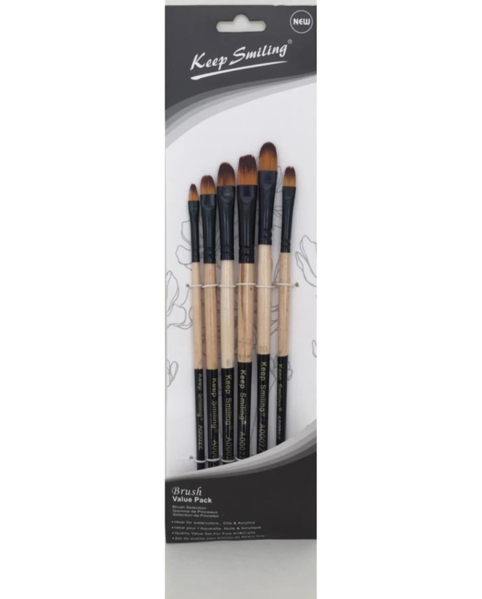 KEEP SMİLİNG KEDİ DİLİ FIRÇA SETİ A0002Z