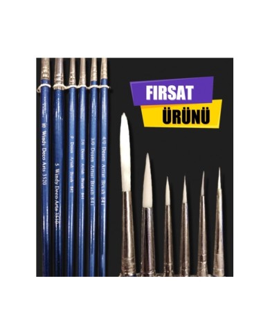 6'LI FIRÇA SETİ MODEL:4