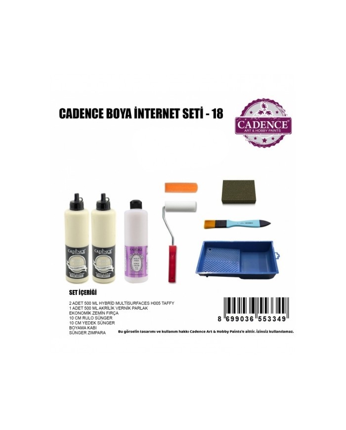 CADENCE MULTİSURFACE BOYA SET-18