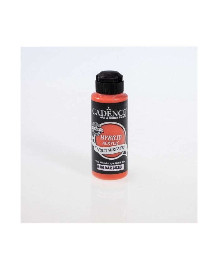 HYBRİT (MULTİ SURFACE) BOYA NAR ÇİÇEĞİ 120 ML - H-105