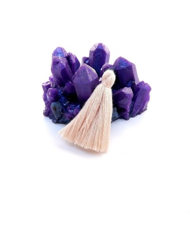 100 ADET - MİNİ BOY  PÜSKÜLÜ - 3CM - AÇIK BEJ