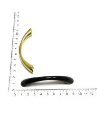 Tepsi Epoksi Kalıp Kulpu - Metal Siyah - Çift