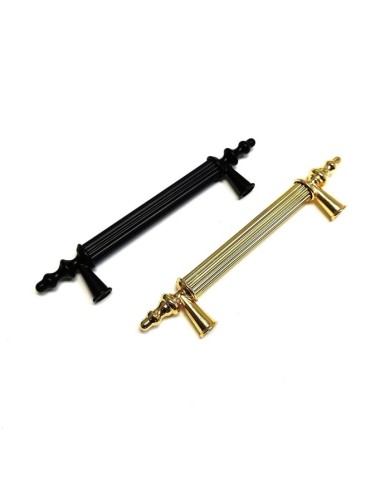 Tepsi Epoksi Kalıp Kulpu  - Metal Tırtıklı Gold