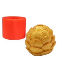 İstiridye Desenli Silikon Mum Kalıbı M-68